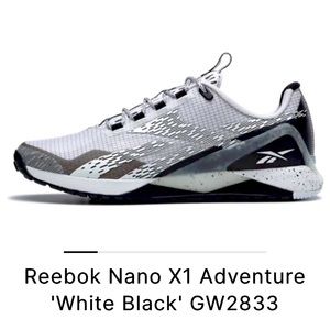 Reebok Nano X1 Adventure 'White Black'